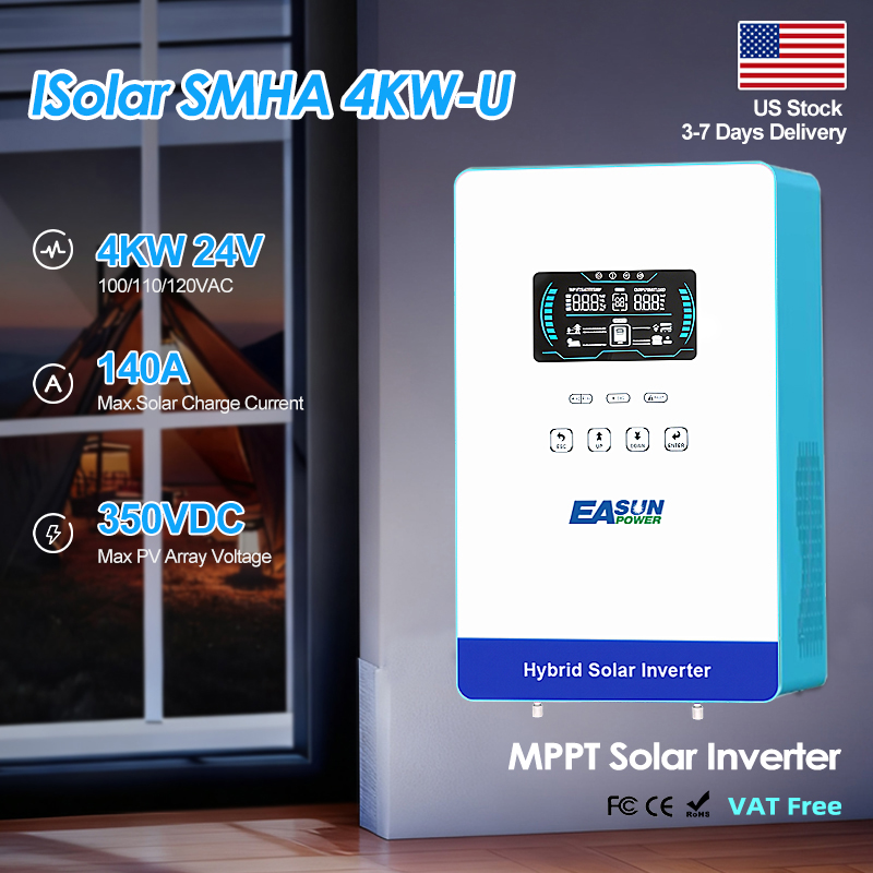 Grid Tie Inverter Limiter 2000W - EASUN POWER 4000W 120V 오프그리드 태양광