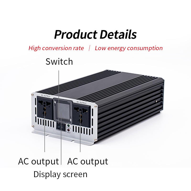 실제 출력을 제공하는 순수 사인파 인버터, 4000W, - Pure Sine Wave Inverter 5000W 48V 220V 리뷰 및 가격