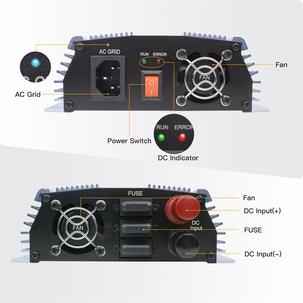 1400W 그리드 타이 마이크로 태양광 인버터 20-5 - Micro Inverter 1400W Solar Grid Tie 리뷰 및 가격